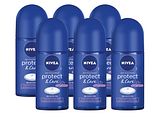 Nivea Protect & Care Roll-on Voordeelverpakking 6x50ML