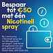 Nicotinell Mondspray Mint 1mg Duo 30ML Nicotinell Mondspray Mint 1mg Duo 30ML