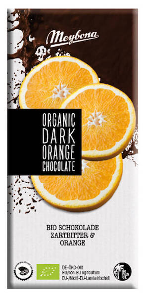 Meybona Organic Dark Orange Chocolate afbeelding