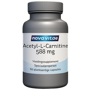Nova Vitae Acetyl-L-Carnitine 588mg Capsules 60CP