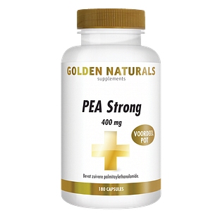 Golden Naturals PEA Strong 400mg Capsules 180CP Golden Naturals PEA Strong 400mg Capsules 180CP