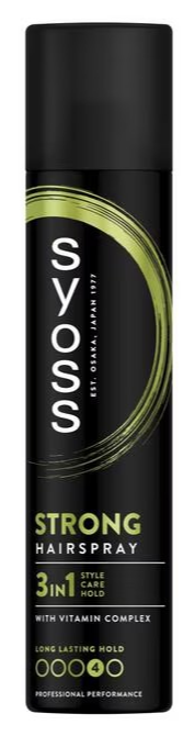 Syoss 3in1 Strong Hairspray Hold 4