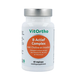 VitOrtho B Actief Complex met Choline en Inositol VegiCaps 60VCP