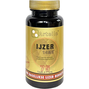 Artelle IJzer 14MG Tabletten 75TB