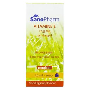 Sanopharm Vitamine E Druppels 1000ML Sanopharm Vitamine E Druppels 1000ML
