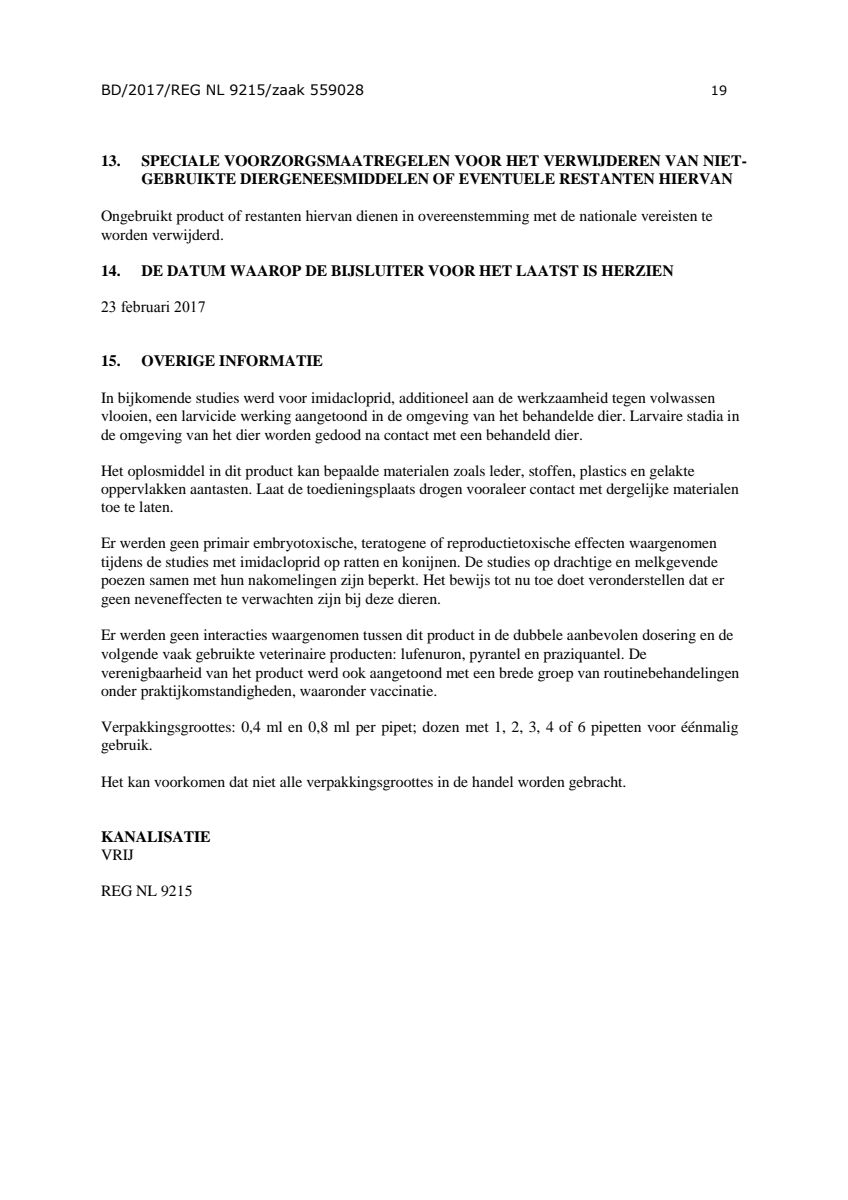 Kat 80 afbeelding van document #19, instructions