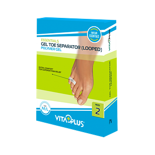 Vitaplus Essentials Gel Toe Separator (Looped) maat M/L 2ST