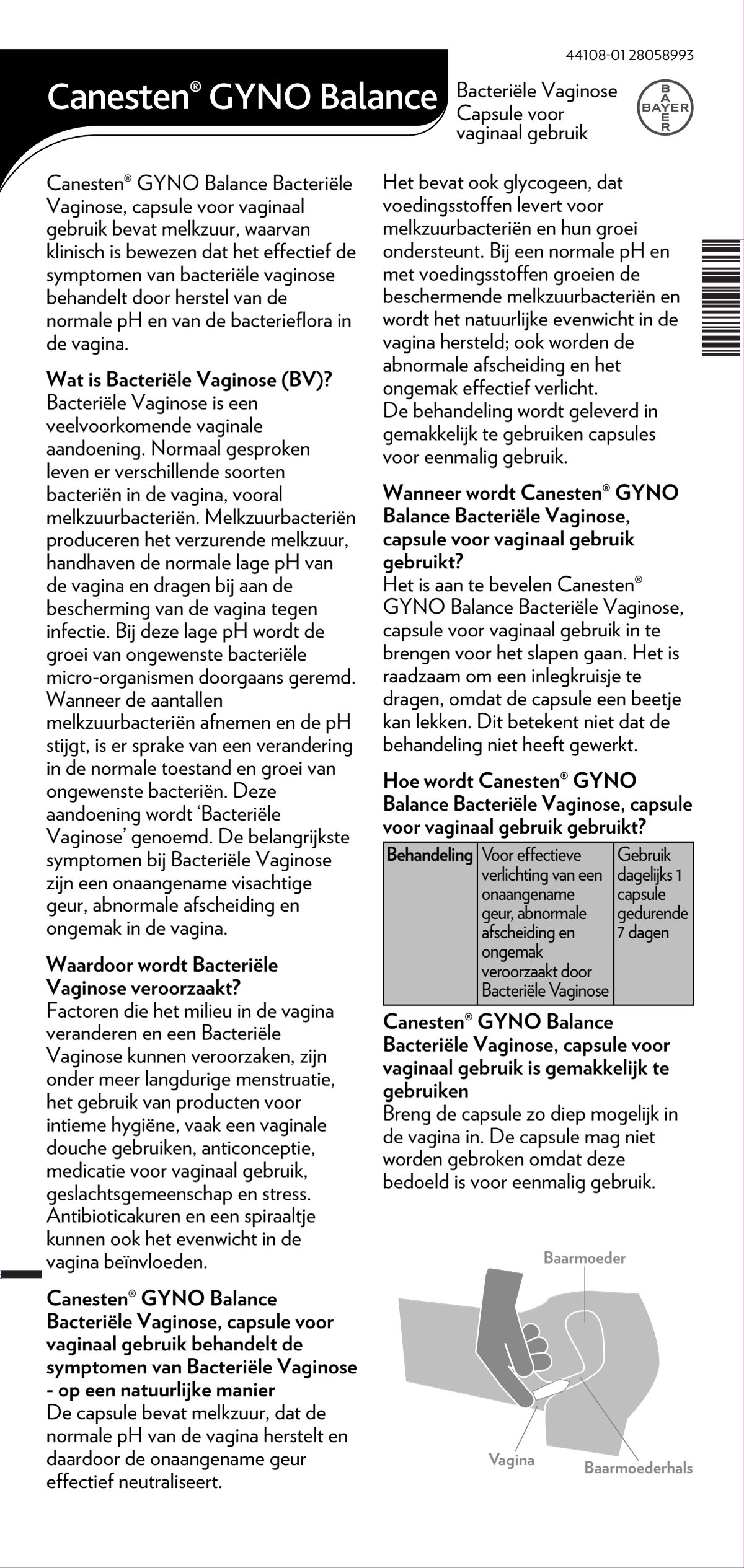 Gyno Balance Capsules afbeelding van document #1, instructions