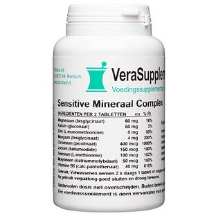 VeraSupplements Sensitive Mineraal Complex Tabletten 100TB