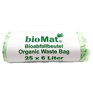 Biomat Compost Afvalzakken 6LT 25ST Biomat Compost Afvalzakken 6LT 25ST