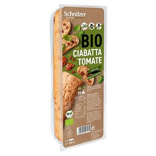 Schnitzer Bio Ciabatta Tomate 180GR Schnitzer Bio Ciabatta Tomate 180GR