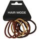 Hair Mode Endless Haarelastiek Bruin 8ST