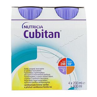 Nutricia Cubitan Vanille 4ST