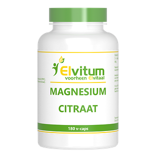 Elvitum Magnesium Citraat Vegicaps 180VCP