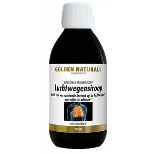 Golden Naturals Luchtwegensiroop 200ML