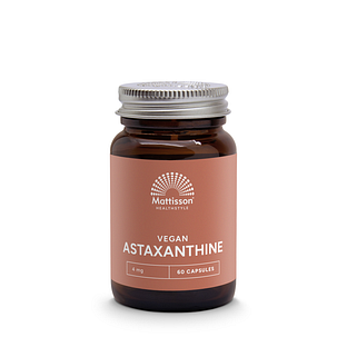 Mattisson HealthStyle Vegan Astaxanthine 4mg Capsules 60VCP