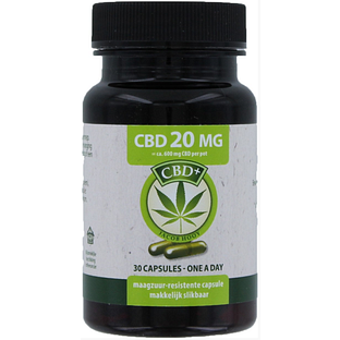 Jacob Hooy CBD+ 20mg Capsules 30CP