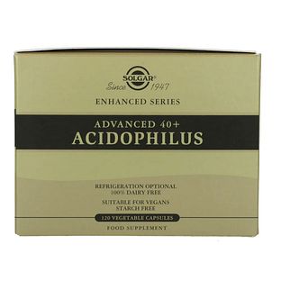 Solgar Advanced 40+ Acidophilus Capsules 120VCP Solgar Advanced 40+ Acidophilus Capsules 120VCP