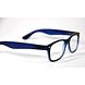 Melleson Optics Leesbril Wayfarer Mat Blauw +2.00 1ST