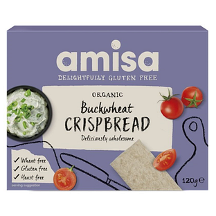 Amisa Buckwheat Crispbread 120GR