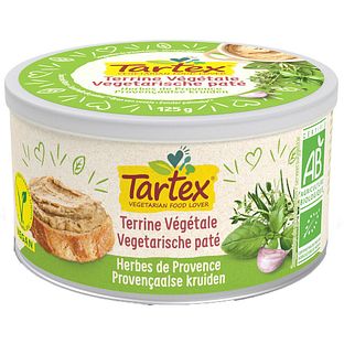 Tartex Vegetarische Paté Provençaalse Kruiden 125GR