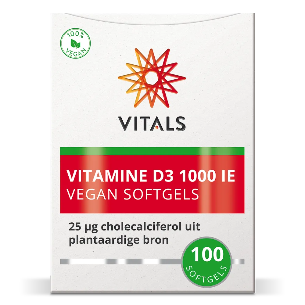Vitals D3 1000 IE Softgels 100SG