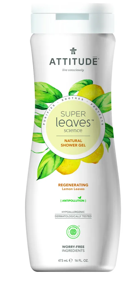 Attitude Shower Gel Regenerating Lemon Leaves afbeelding