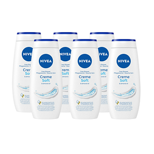 Nivea Douchecrème Soft Voordeelverpakking 6x250ML
