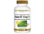 Golden Naturals Vitamine D3 15 mcg Kids Kauwtabletten 120KTB