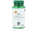 AOV 512 Magnesium Bisglycinaat & Citraat Tabletten 60TB