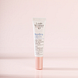 Louis Widmer Hydraderm Oogomtrekgel Zonder Parfum 15ML  Lichtroze achtergrond met product