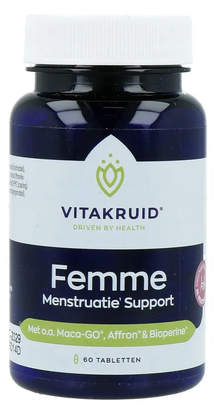 Vitakruid Femme Menstruatie Support Tabletten