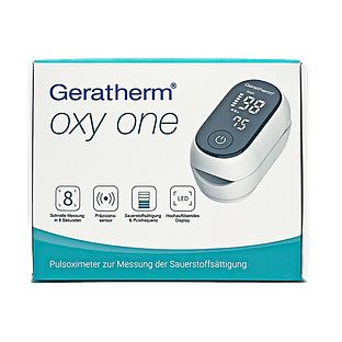 Geratherm Oxy One Vingerpulsoximeter 1ST | CE-gekeurd