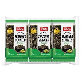 KC Nori Seasoned Seaweed Wasabi 15GR KC Nori Seasoned Seaweed Wasabi 15GR