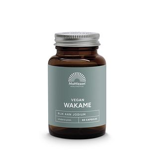 Mattisson HealthStyle Vegan Wakame 1000mg Capsules 60CP