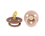 BIBS Fopspeen 6-18 Maanden Anatomic Blush/Woodchuck 2ST