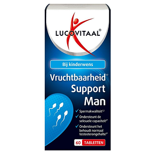 Lucovitaal Vruchtbaarheid Support Man Tabletten 60TB Lucovitaal Vruchtbaarheid Support Man Tabletten 60TB