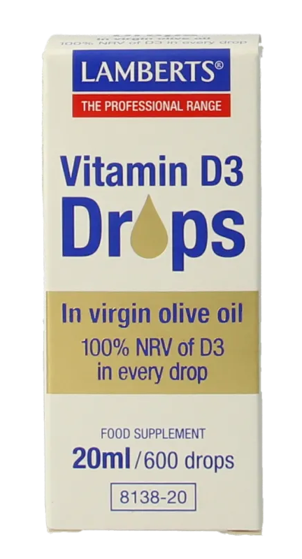 Lamberts Vitamine D3 Druppels