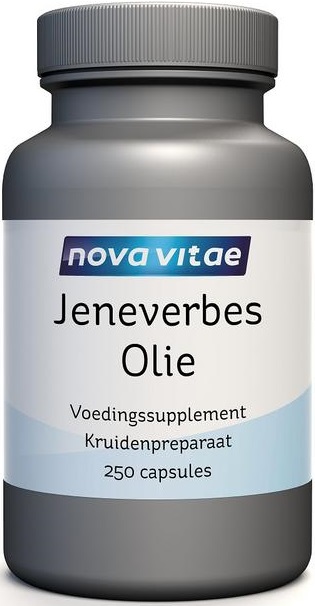 Nova Vitae Jeneverbes Olie Capsules 250st afbeelding