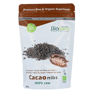 Biotona Cacao Nibs 100% Raw 200GR