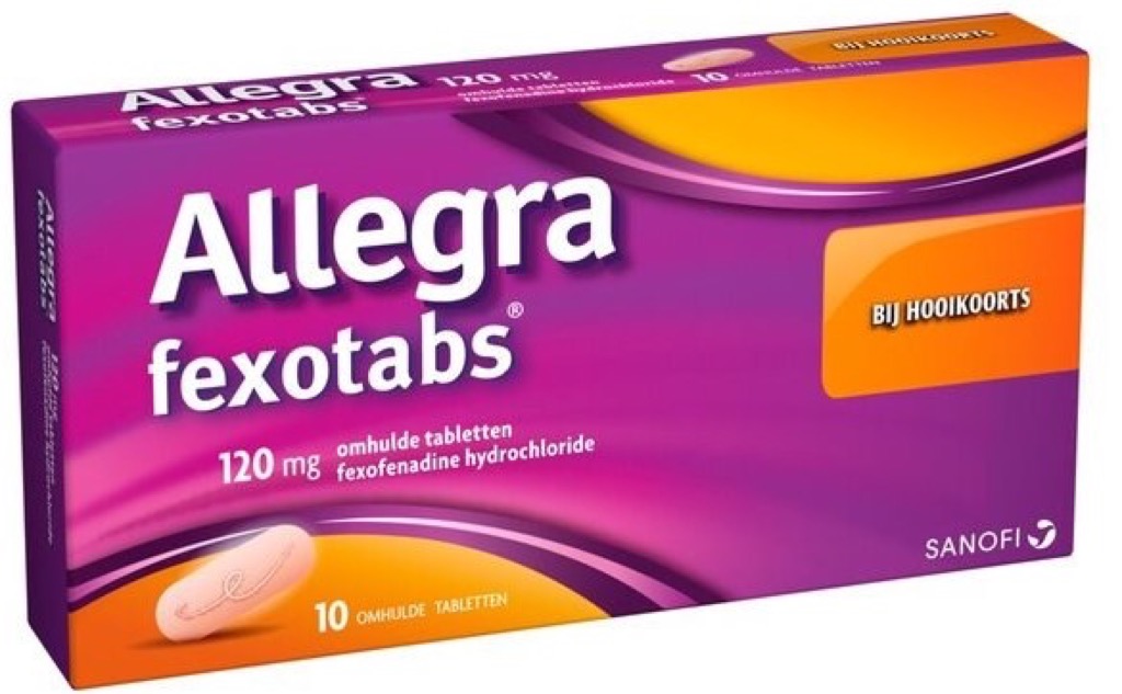 Allegra Fexotabs 120mg Tabletten afbeelding