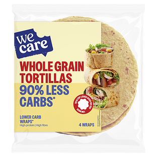 WeCare Low Carb Whole Grain Tortillas 160GR