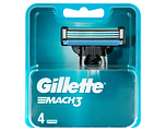 Gillette Mach3 Scheermesjes 4ST