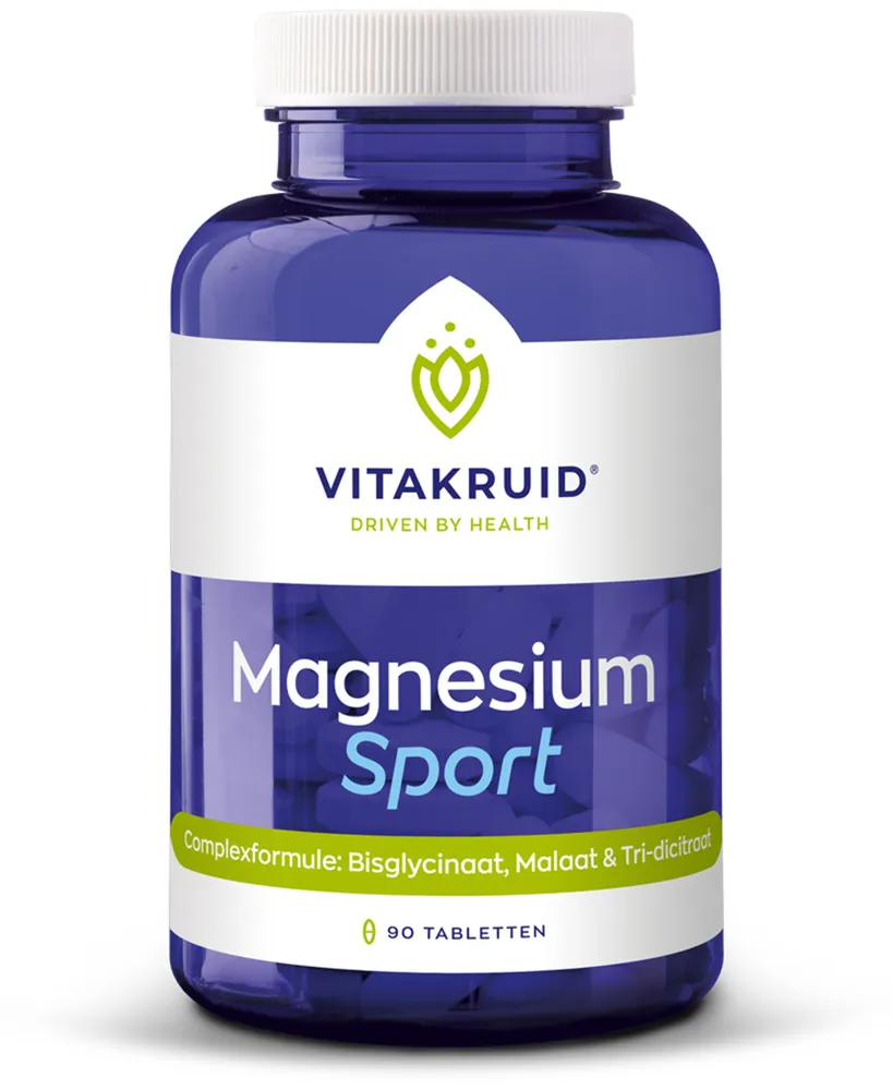 Vitakruid Magnesium Sport Tabletten 90TB