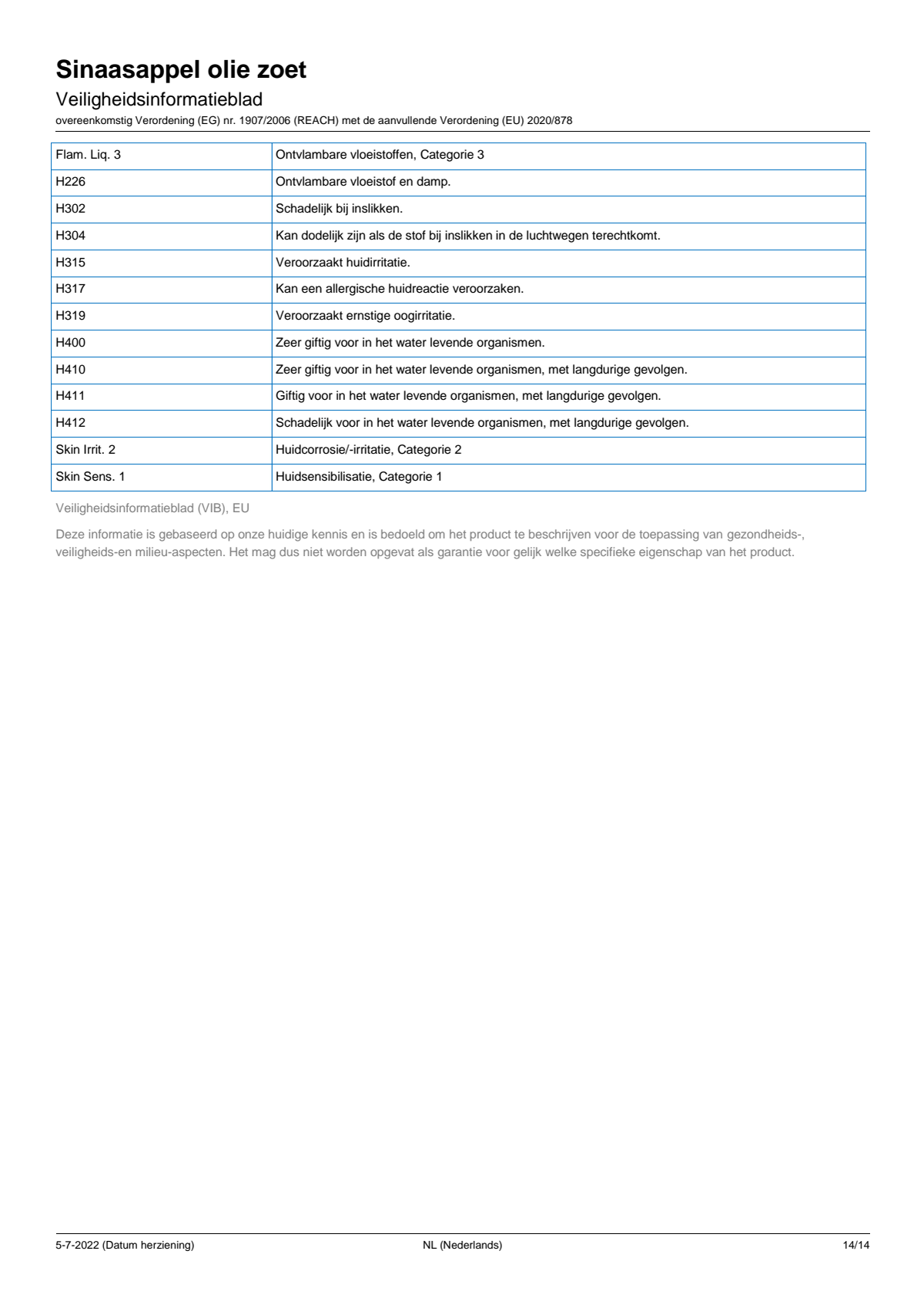 Essentiële Olie Sinaasappel afbeelding van document #14, label