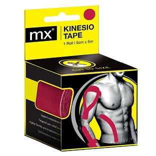 MX Health Kinesio Tape Red 5cmx5m 1ST MX Health Kinesio Tape Red 5cmx5m 1ST