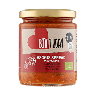 BioToday Veggie Spread Tomato-Basil 235GR
