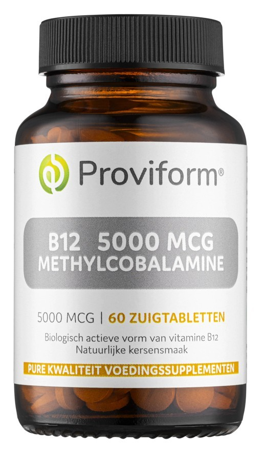 Proviform B12 5000mcg Methylcobalamine Zuigtabletten afbeelding