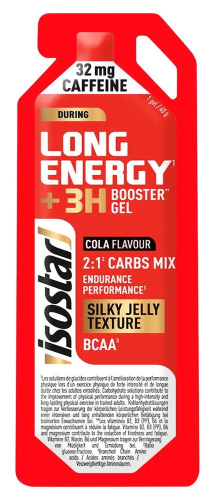 Isostar Long Energy +3H Booster Gel 40GR