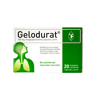 Gelodurat Myrtol 300mg Capsules 20CP Gelodurat Myrtol 300mg Capsules 20CP